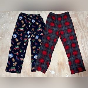 Boys Fleece Christmas Pajama Pants - 10/12